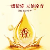 鲁花厨中香浓香大豆油900ml