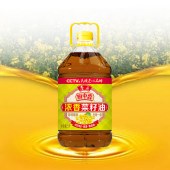 鲁花厨中香浓香菜籽油5L