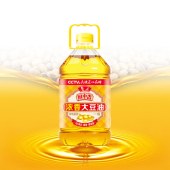 鲁花厨中香浓香大豆油5L