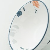 菲米生活吟花悦语陶瓷餐具组合（十六件套）FM-CJ2304