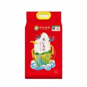 邻家饭香 二级产区五常大米 5kg/袋 真空双层包装  LJFX94