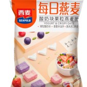 西麦酸奶块果粒燕麦脆每日燕麦礼礼盒1050g