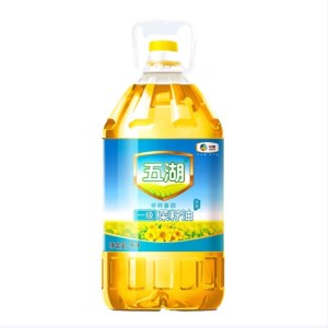 中粮五湖一级菜菜籽油5L