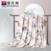 富安娜家纺多功能法兰绒毯云晓星尘/150*200cm