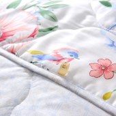 富安娜七孔抗菌印花夏被-巧若芙蓉203*229cm