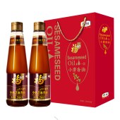 中粮福临门小磨香油礼盒250ml*2瓶