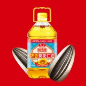 鲁花厨中香浓香葵花仁油5L