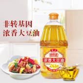 鲁花厨中香浓香大豆油1.8L