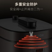 苏泊尔（SUPOR）ZMD安心系列 5L容量电压力锅50FC4087