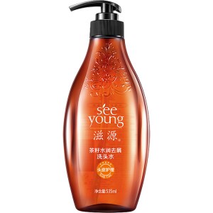 滋源-535ml茶籽水润去屑洗发水(中干性)
