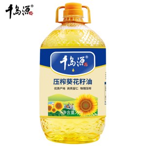 千岛源压榨葵花籽油5L