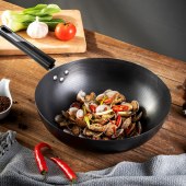 Maxcook美厨雅致系列珍珠纹炒锅32cm MCDS-2530