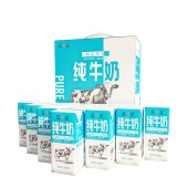 简爱 限定牧场优质蛋白 生牛乳营养纯牛奶200ml*12盒