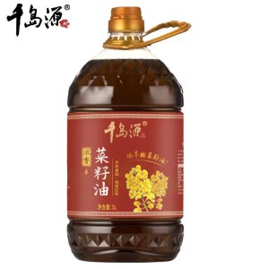 千岛源浓香菜籽油5L