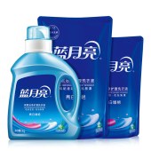 蓝月亮白增艳洗衣液套装（1kg瓶+1kg袋+500g袋）