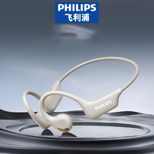 飞利浦（PHILIPS）骨传导概念挂耳式真无线开放式不入耳夹式 TAA1708白