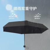 蕉下五折黑胶防晒伞BM663-静谧蓝