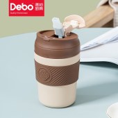 德铂宝琳娜不锈钢内层（咖啡杯）咖色320ml