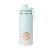星巴克清透薄荷绿款不锈钢运动杯520ml11156055