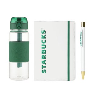 星巴克经典绿色款弹跳提绳杯礼盒795mL11149726