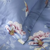 富安娜纯棉四件套-柳若浮烟203*229cm