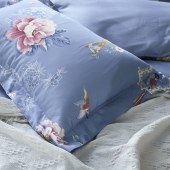 富安娜纯棉四件套-柳若浮烟203*229cm