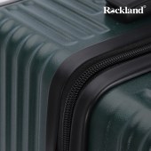 洛克兰26寸新大陆系列拉链箱CRX228LL墨绿色
