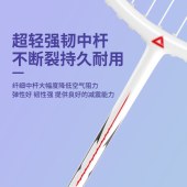 匹克（PEAK）碳素复合一体羽毛球拍对拍YY41438