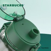 星巴克经典绿色款弹跳提绳杯795mL11149719
