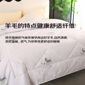 雅鹿羊毛被YLBX090