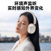 飞利浦头戴式蓝牙耳机TAH6519白色