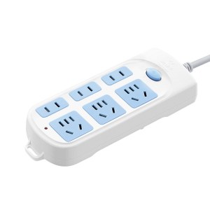 公牛插线板6位总控全长1.8米GN-609