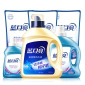 蓝月亮薰洁净1kg+薰洁净500g+薰洁净袋500g*3+运动型洗衣液2kg