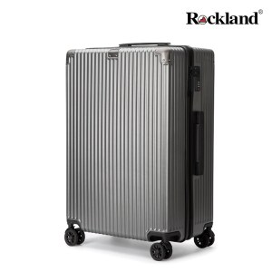 洛克兰26寸新大陆系列拉链箱CRX228LL银灰