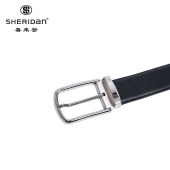 SHERIDAN喜来登男士进口双面牛皮针扣腰带NL180952S