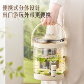 小熊水龙头养生壶玻璃花茶壶电热水壶3L大容量ZDH-F30F1