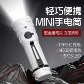 趣游帮便携强光手电筒（Y001)