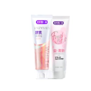 舒客酵素樱花120g+益生菌草莓120g新旧随机发
