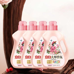 立白大师香氛天然洗衣液2.88kg4瓶组合装