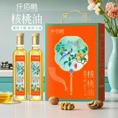 仟佰粮东方雅礼-核桃油双支礼盒750ml*2