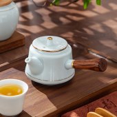 豪爱佳青瓷侧把茶具套装（9件套）HAJ-C2409