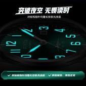 飞亚达（FIYTA）马赫系列战斗精英款男士机械表腕表JG100070.WNK