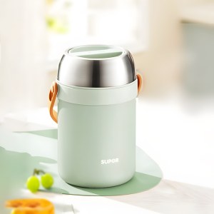 苏泊尔真空保温提锅1.7L薄荷绿KFV17AC10