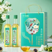 仟佰粮臻萃和美-山茶橄榄调食用和油双支礼盒750ml*2