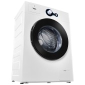 TCL 6.5公斤全自动滚筒洗衣机 一级能效 一键式洗涤 高温自洁 TG-V65芭...