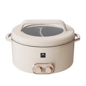 WORLD KITCHEN 康宁双控鸳鸯火锅WK-GHG5005/KZ