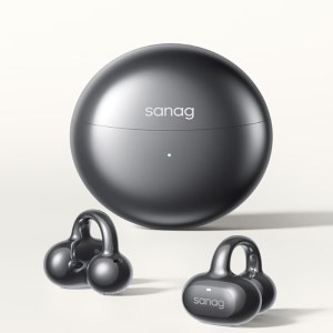 SANAG塞那S6S开放式无线蓝牙耳机无尽黑
