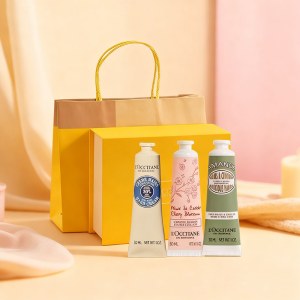 欧舒丹护手霜长效保湿滋润3支套装（甜蜜樱花+乳果木+甜扁桃）