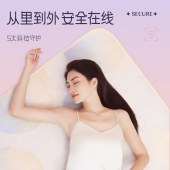 彩虹化纤印花单人电热毯1.5*0.7米 T1570