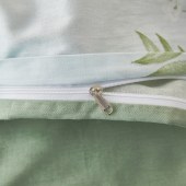 红蜻蜓时尚全棉四件套-春光绿叶HQT-1027DZ